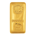 5oz Perth Mint gold cast bar – front