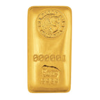 5oz Perth Mint gold cast bar – front