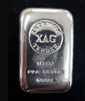 10oz Intrinsic Tender silver cast bar