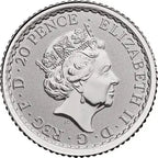 1/10 Silver Brittania minted coin .999