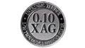 1/10oz Intrinsic Tender XAG silver round – reverse